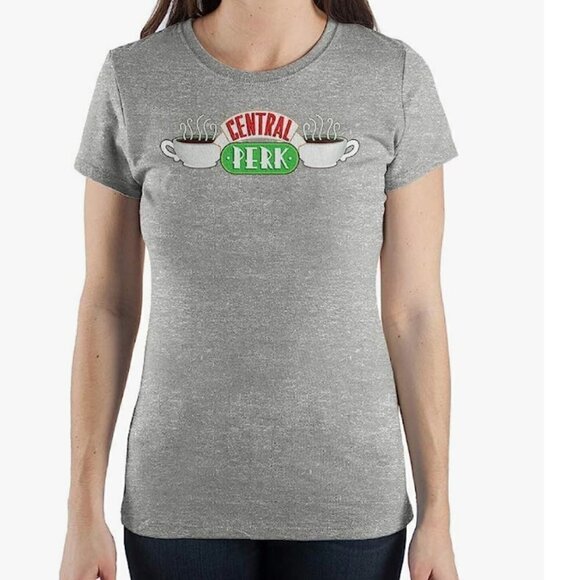 Friends T-Shirt Gray Central Perk S - Picture 1 of 9